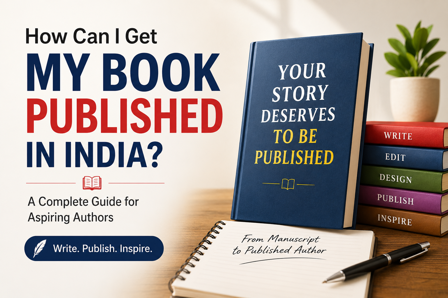 How Can I Get My Book Published in India? A Complete Step-by-Step Guide