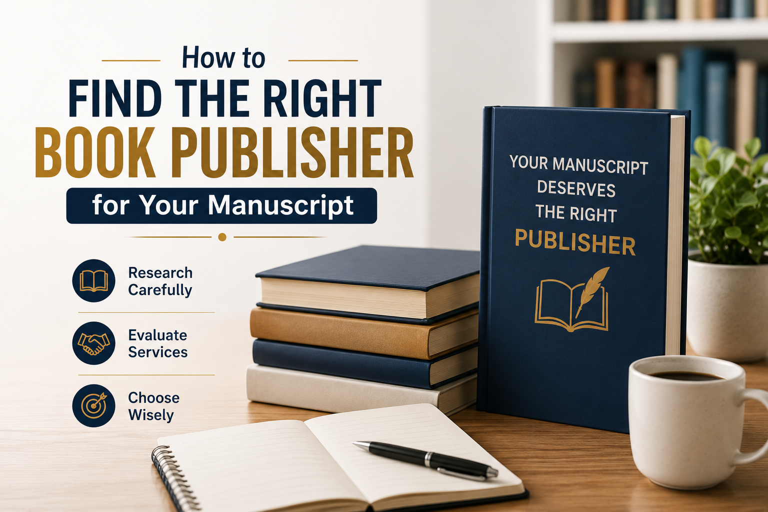 How to Find the Right Book Publisher for Your Manuscript