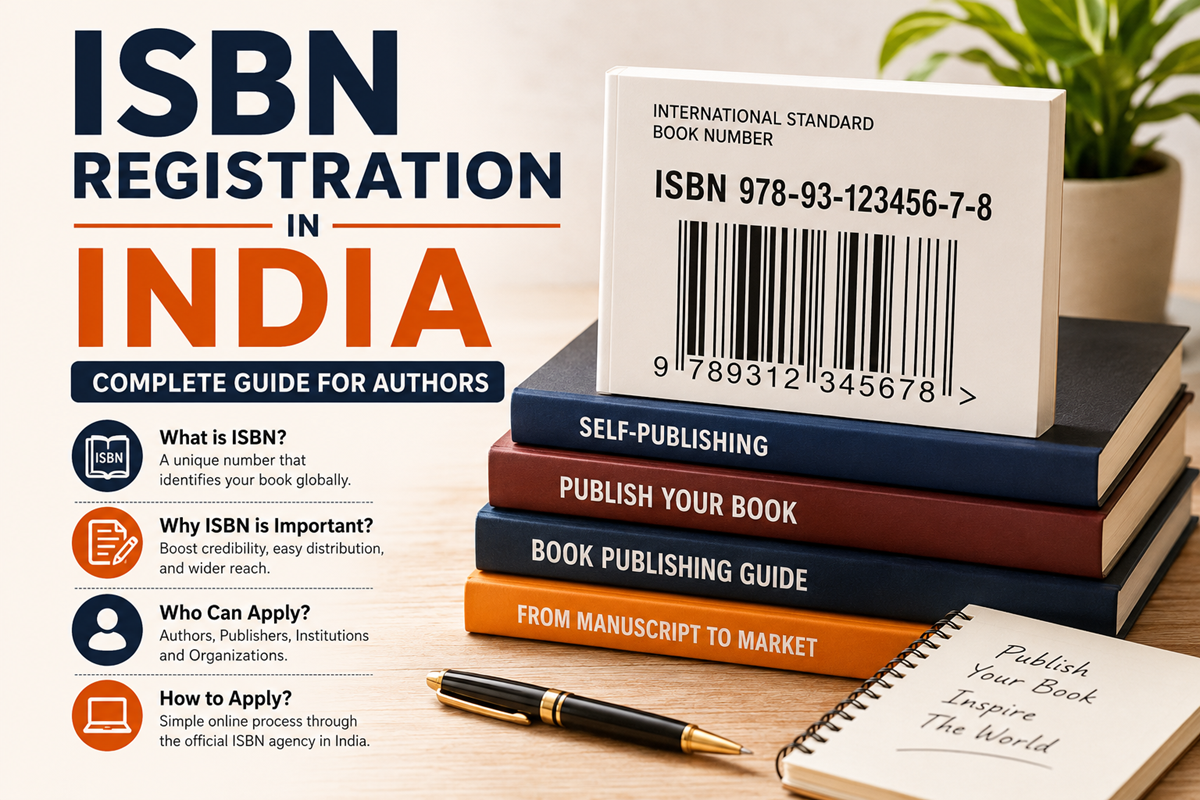 ISBN Registration in India – Complete Guide for Authors