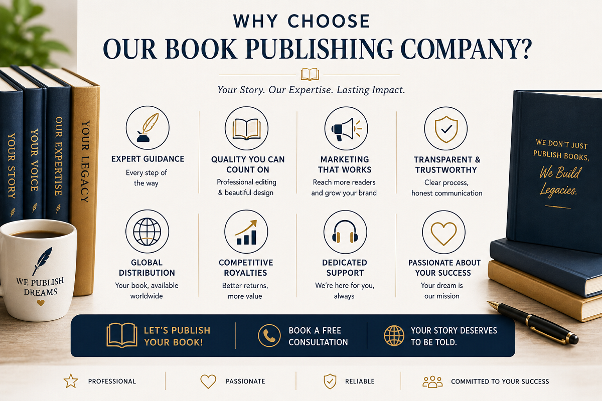 Why Choose Our Book Publishing Company