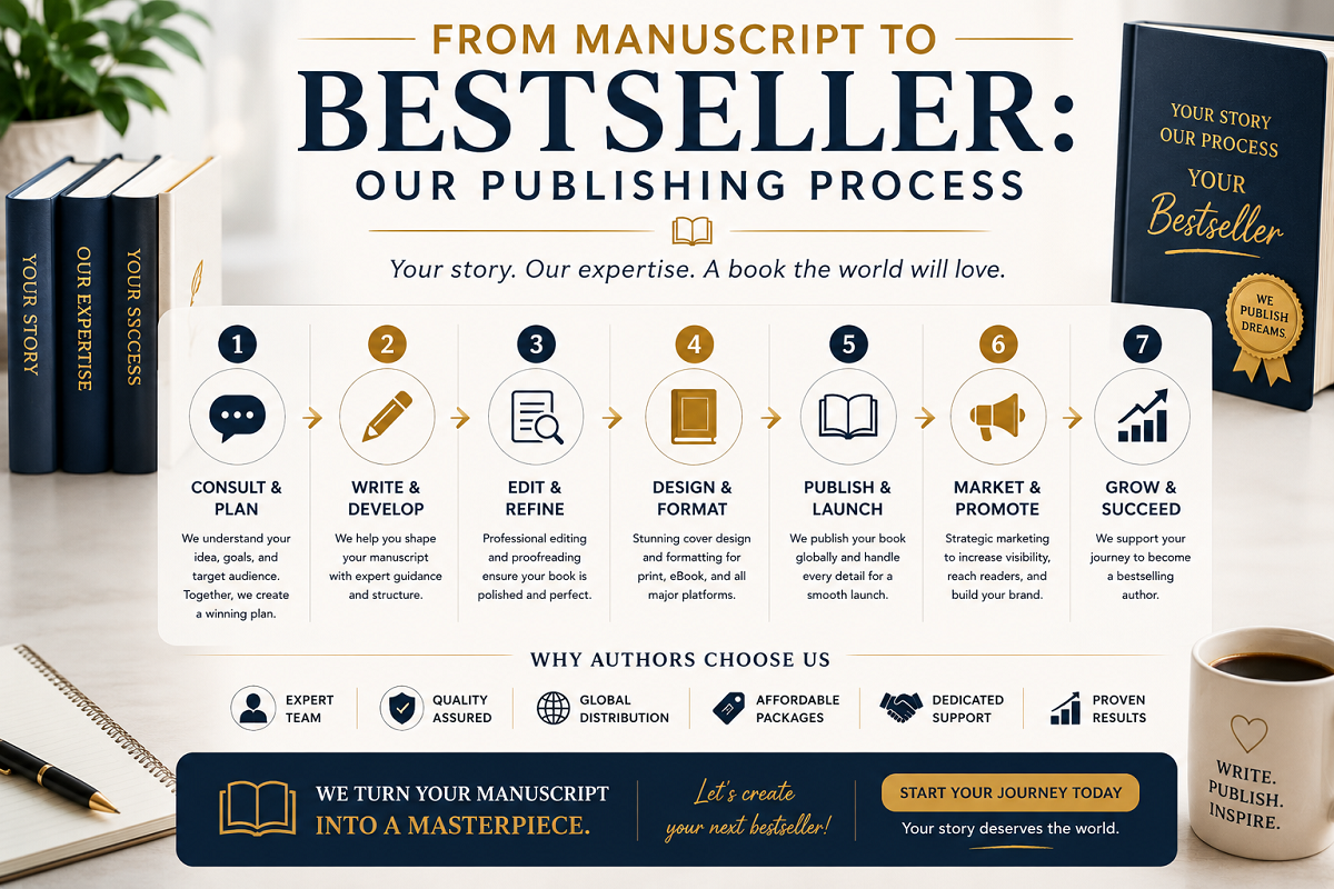 From Manuscript to Bestseller: Our Publishing Process