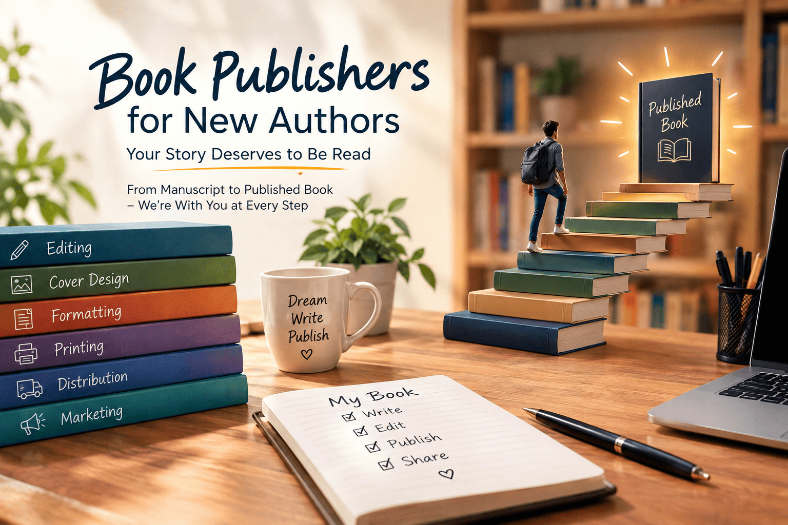 Book Publishers for New Authors: A Guide to Getting Your Book Published in India